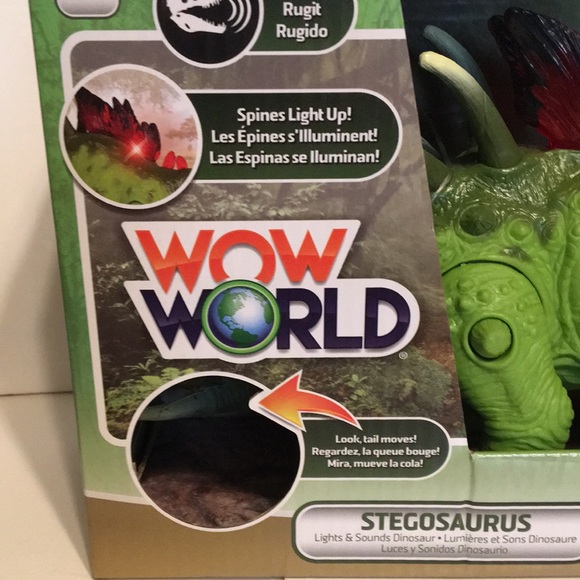 Wow World Stegosaurus New - Picture 3 of 8